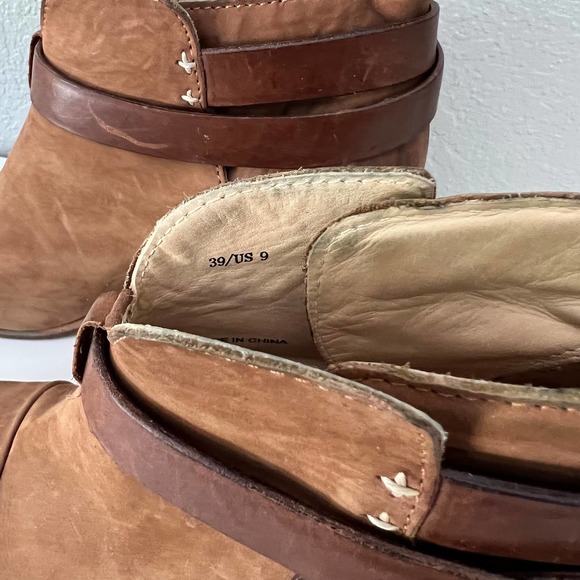 Rag & Bone Brown Heel Suede Booties Women's Size 9 - Picture 2 of 8